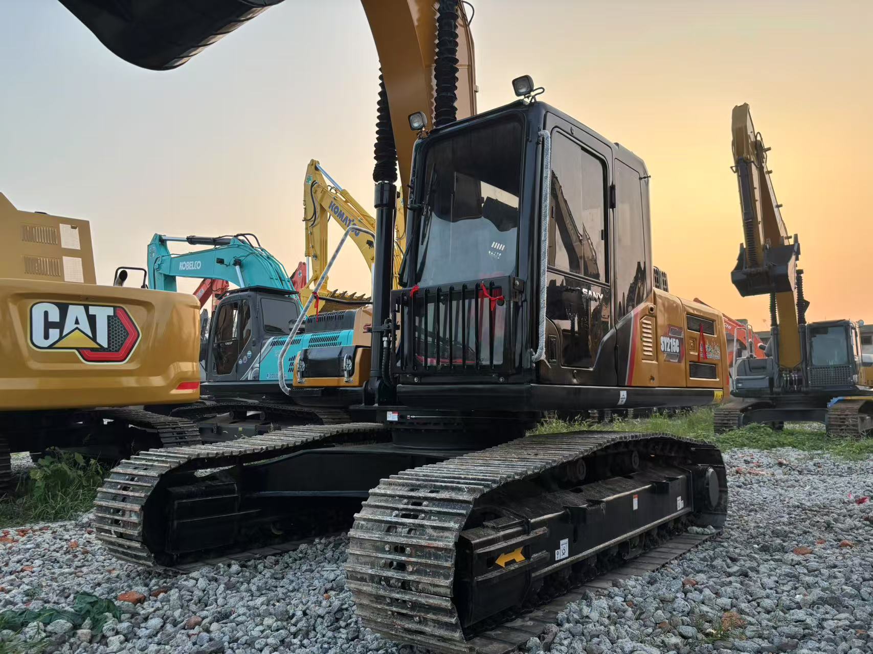 Second-Hand SANY 215C Excavator for Sale – Durable, Fuel-Efficient Machine